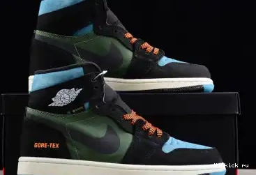 'BLACK GORE-TEX OLIVE' 1 AIR HIGH ELEMENT JORDAN 0520